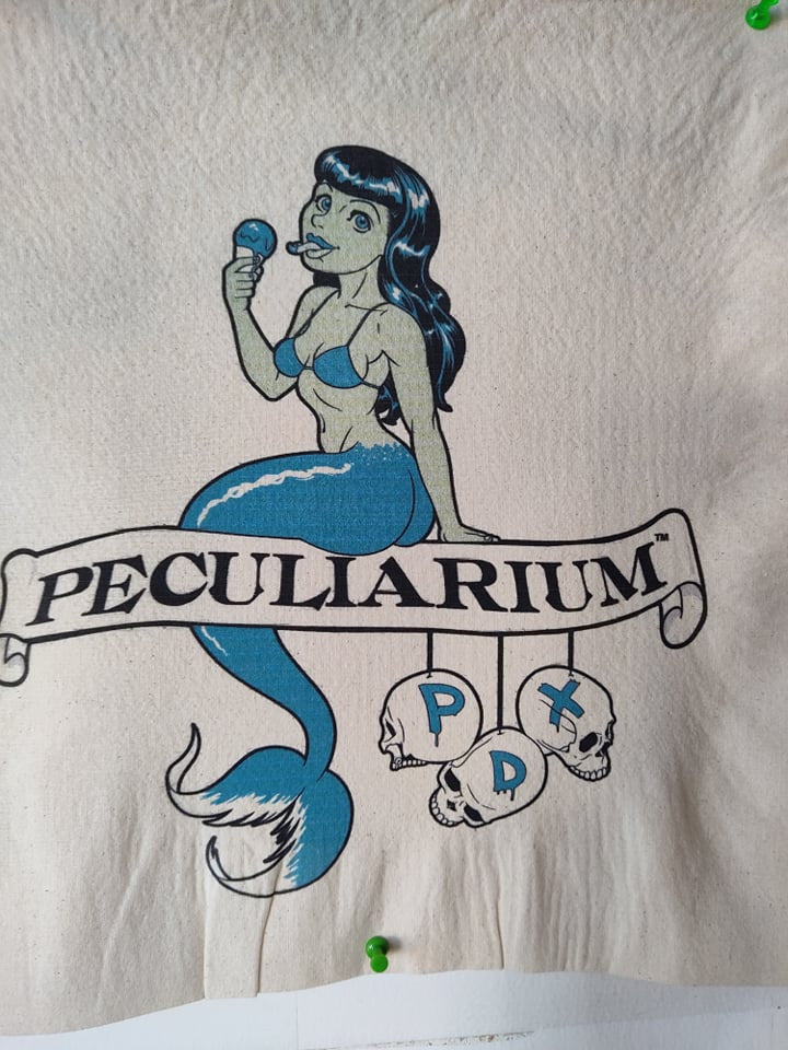 Mermaid with Ice Cream Cone Tote Bag