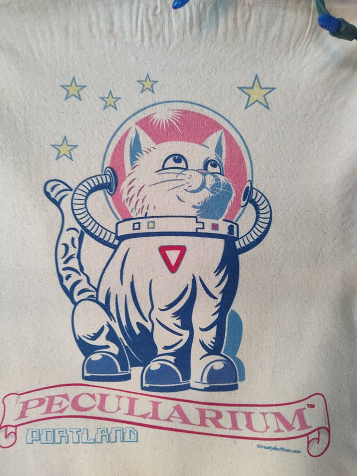 Seated Cat Tote Bag