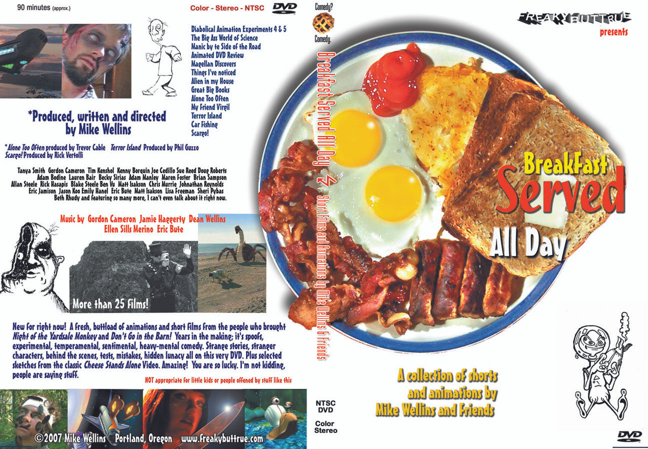 Breakfast Served All Day: Shorts and Animations directed by Mike Wellins