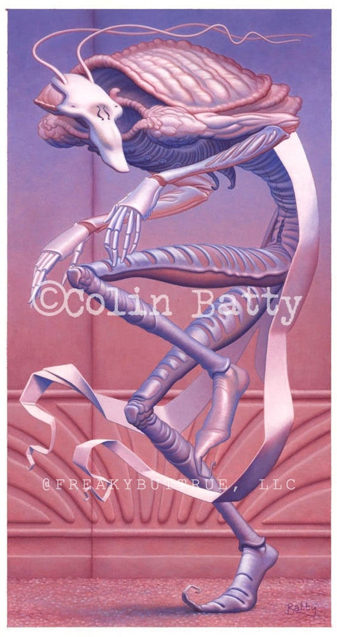 Colin Batty has contributed to Freakybuttrue and the Peculiarium for many years and graces this site with his amazing work.