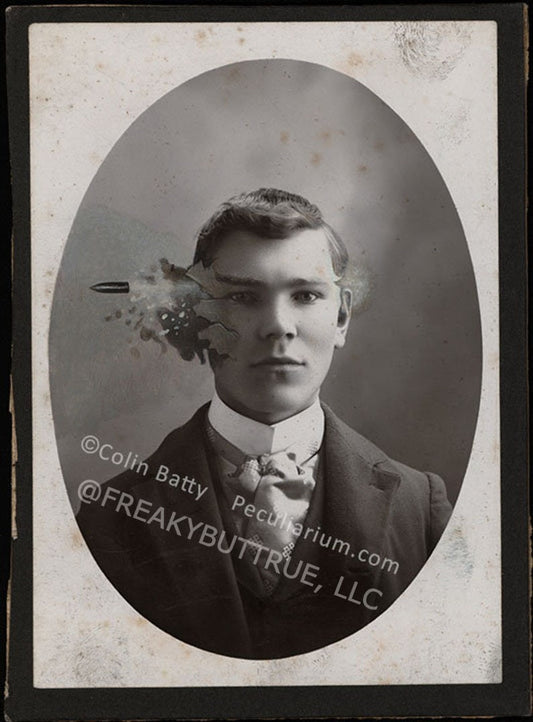 Colin Batty has contributed to Freakybuttrue and the Peculiarium for many years and graces this site with his amazing work.