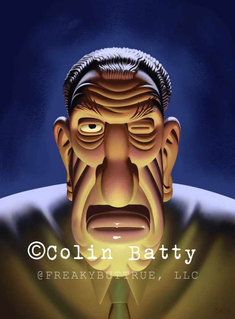 Colin Batty has contributed to Freakybuttrue and the Peculiarium for many years and graces this site with his amazing work.