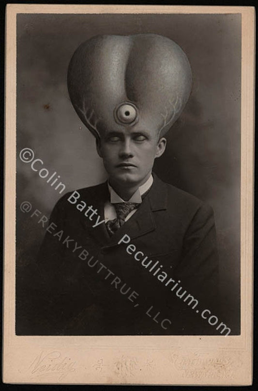 Colin Batty has contributed to Freakybuttrue and the Peculiarium for many years and graces this site with his amazing work.