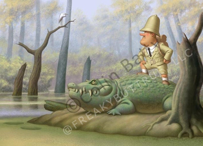 Colin Batty has contributed to Freakybuttrue and the Peculiarium for many years and graces this site with his amazing work.