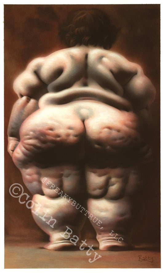 Colin Batty has contributed to Freakybuttrue and the Peculiarium for many years and graces this site with his amazing work.