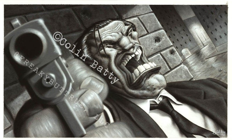 Colin Batty has contributed to Freakybuttrue and the Peculiarium for many years and graces this site with his amazing work.