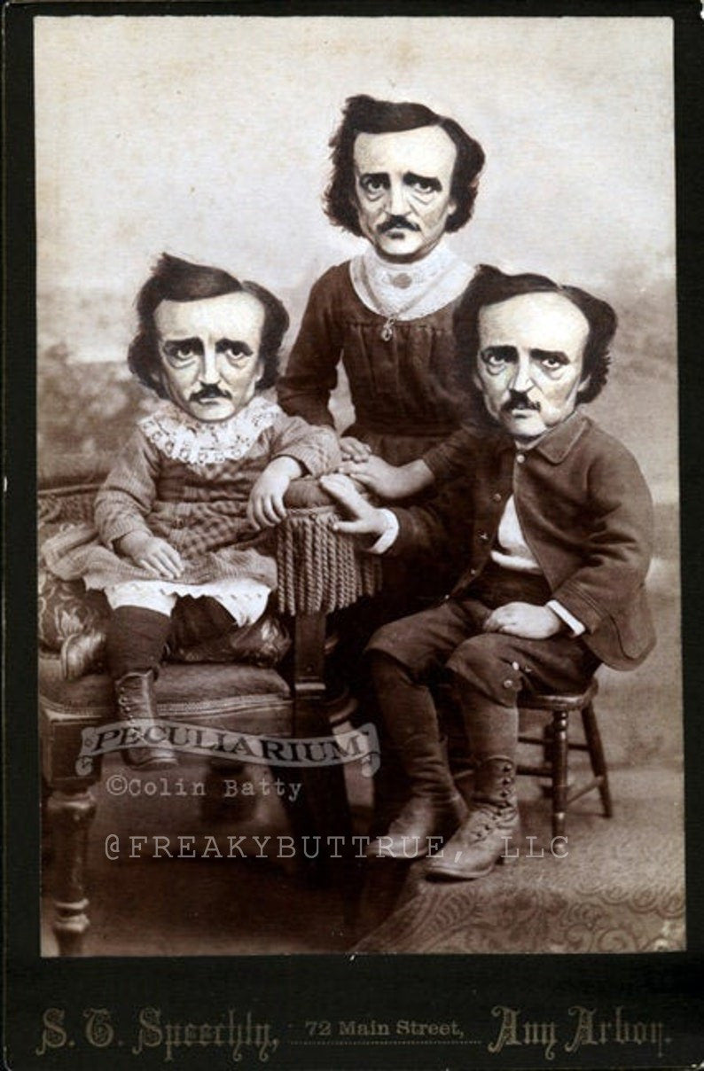 Colin has contributed to Freakybuttrue and the Peculiarium for many years and graces this site with his amazing work.