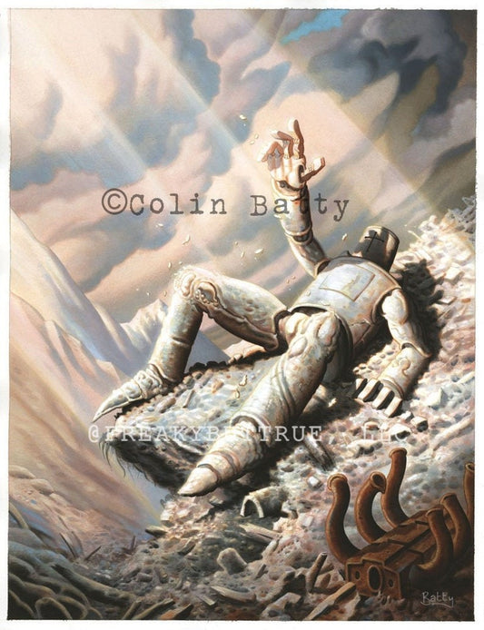 Colin Batty has contributed to Freakybuttrue and the Peculiarium for many years and graces this site with his amazing work.