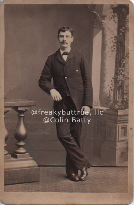 Original Cabinet Card - CC074 Invisible Table