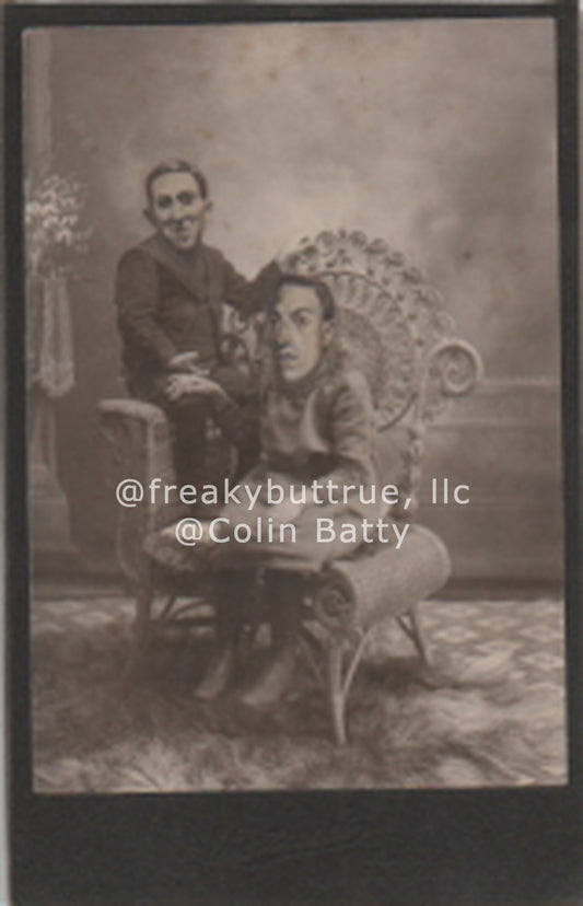 Original Cabinet Card - CC111 - Lovecraft Boys