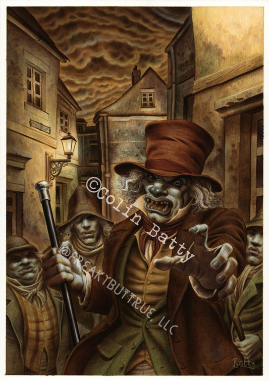 Colin has contributed to Freakybuttrue and the Peculiarium for many years and graces this site with his amazing work.