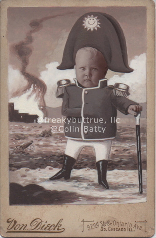 Napoleon Baby Print by Colin Batty
