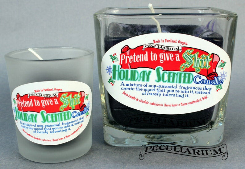 Oh the holidays, what to say. Expectations are high and the grandparents are higher on that forced holiday cheer, which you may or may not share. But fear not, you can now buy these trademarked candles and get into the season via the nose holes. Nothing seals the holiday feel like the stench, er uh— sweet smell.