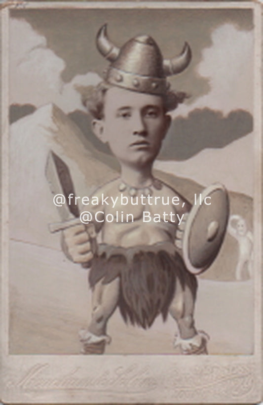 Original Cabinet Card - CC122 Short Viking