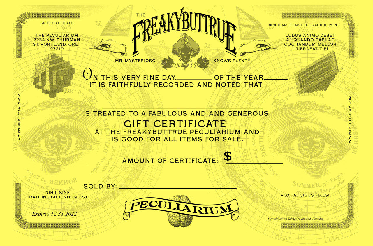 Gift certificate