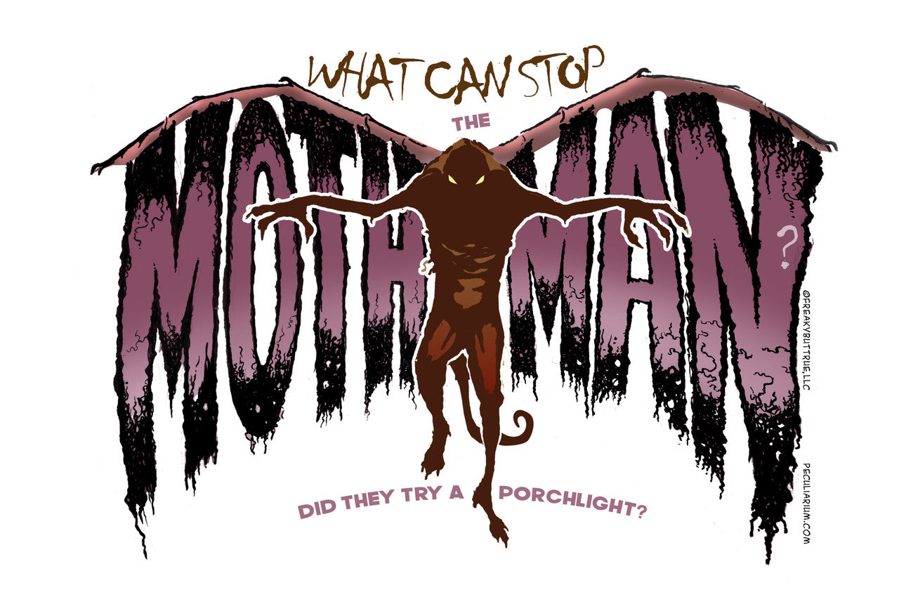 You asked, and we answered. Mothman. Turn on your porch light.