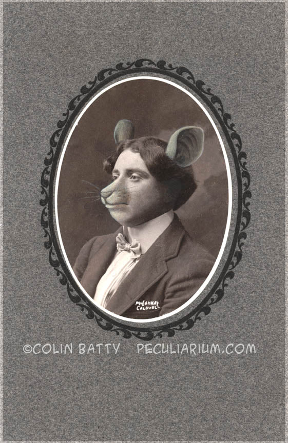 SOLD - Original Cabinet Card - CC038 - Mouseman