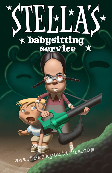 Stella's Babysitting Service by Mike Wellins