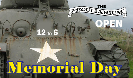 We are open 12 to 6  on Monday Memorial Day