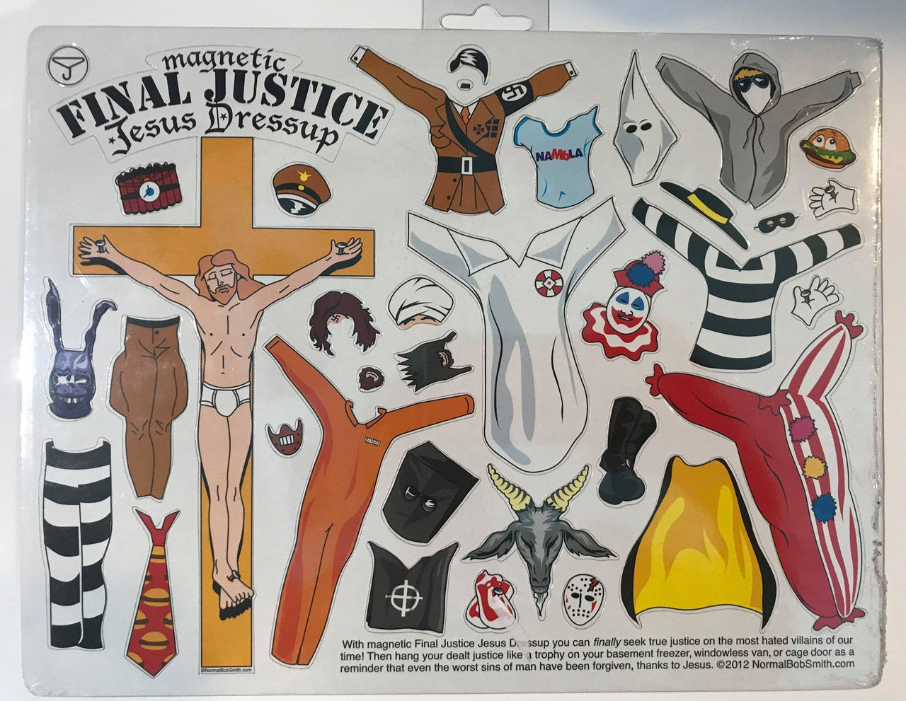 Jesus Dress Up Fridge Magnet Set - Final Justice Edition