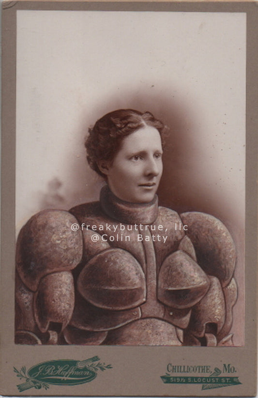 Armored Woman #1 Print by Colin Batty