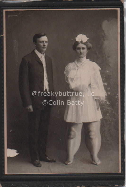 Original Cabinet Card - CC037 Calfshire County Buntings