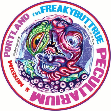 Blob Face Large Sticker