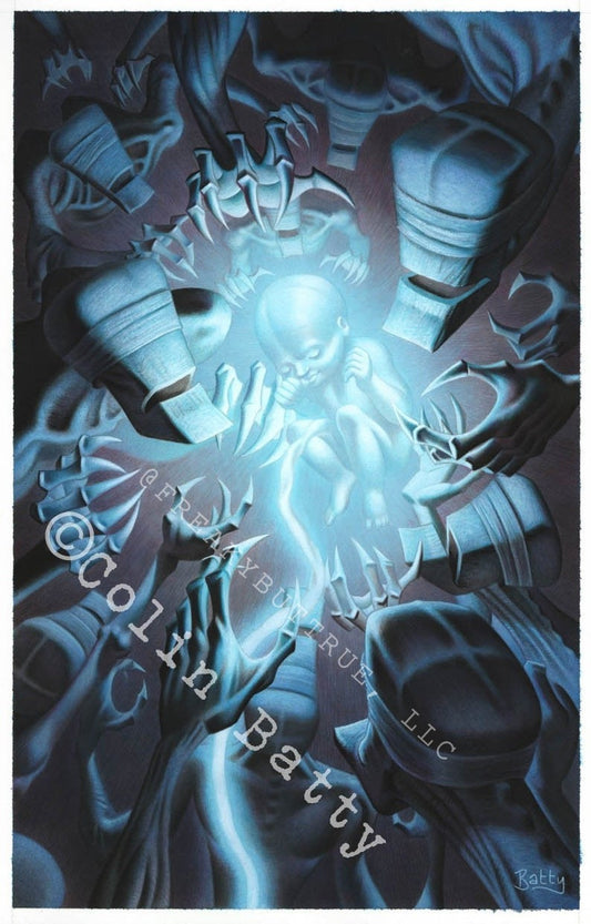 Colin Batty has contributed to Freakybuttrue and the Peculiarium for many years and graces this site with his amazing work.