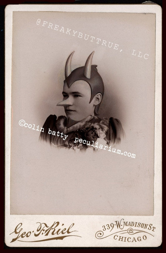 Colin Batty has contributed to Freakybuttrue and the Peculiarium for many years and graces this site with his amazing work.