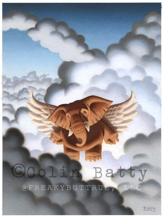 Colin Batty has contributed to Freakybuttrue and the Peculiarium for many years and graces this site with his amazing work.