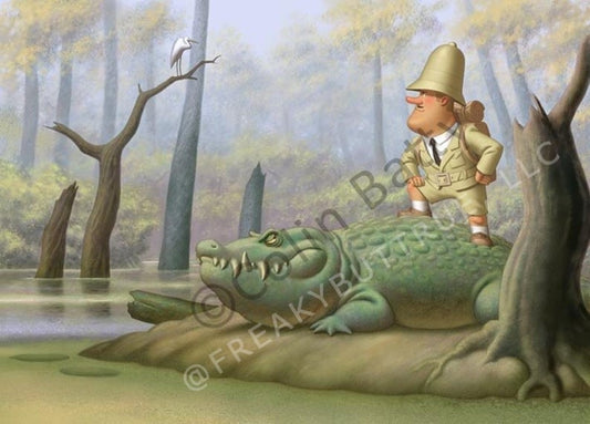 Colin Batty has contributed to Freakybuttrue and the Peculiarium for many years and graces this site with his amazing work.