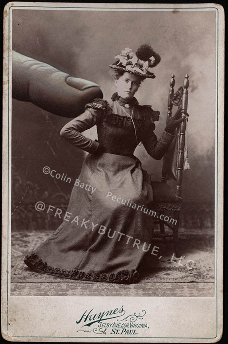 Colin Batty has contributed to Freakybuttrue and the Peculiarium for many years and graces this site with his amazing work.