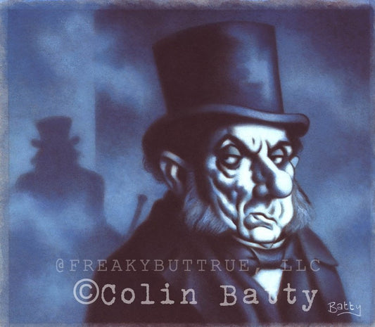 Colin Batty has contributed to Freakybuttrue and the Peculiarium for many years and graces this site with his amazing work.