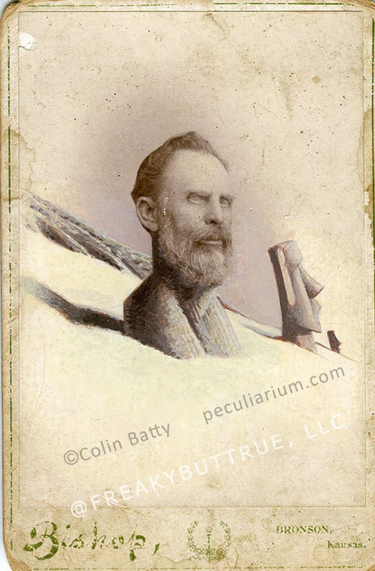 Colin Batty has contributed to Freakybuttrue and the Peculiarium for many years and graces this site with his amazing work.