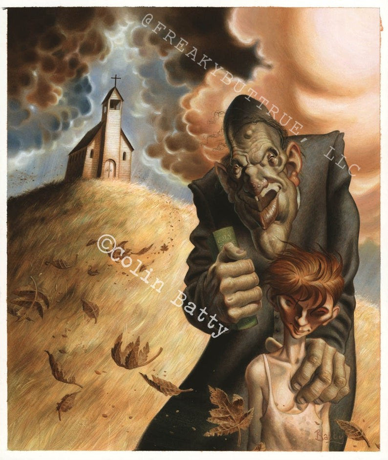 Colin Batty has contributed to Freakybuttrue and the Peculiarium for many years and graces this site with his amazing work.