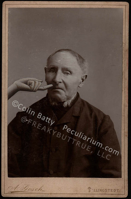 Colin Batty has contributed to Freakybuttrue and the Peculiarium for many years and graces this site with his amazing work.