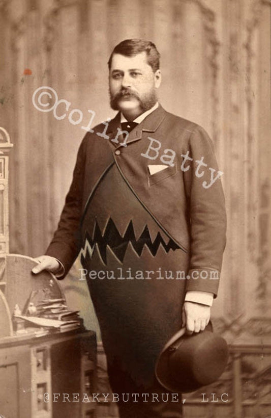 Colin Batty has contributed to Freakybuttrue and the Peculiarium for many years and graces this site with his amazing work.