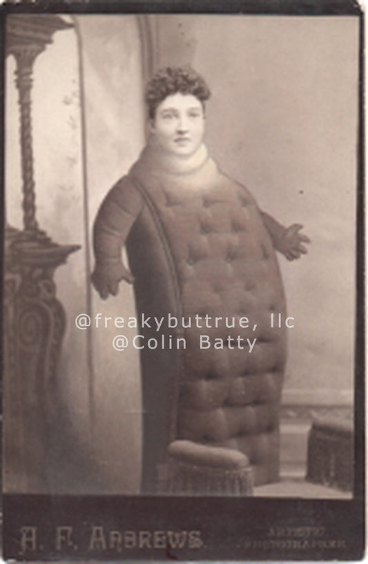 Original Cabinet Card - CC050 Chair Woman #2