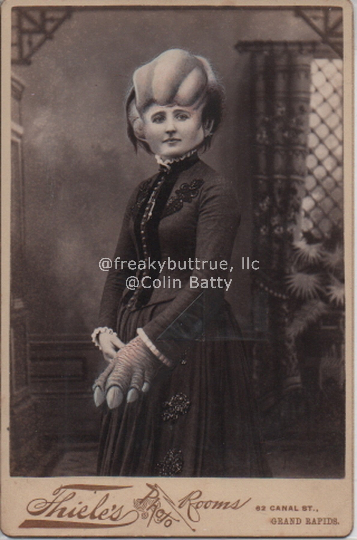 SOLD Original Cabinet Card - CC036 The De Smet Hare Affair