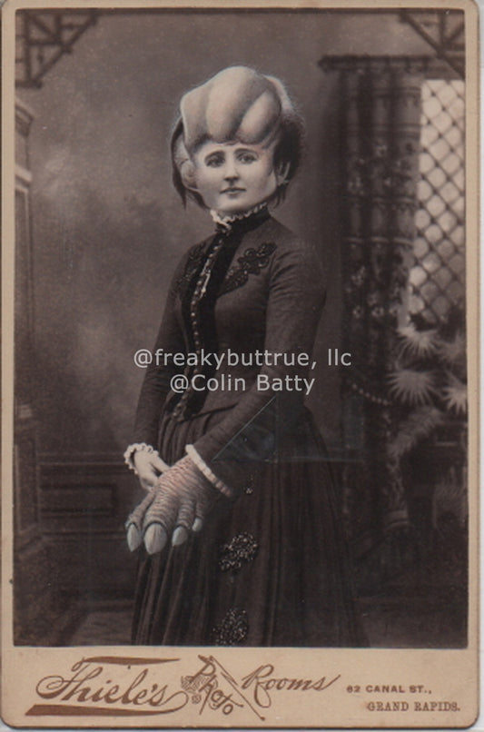SOLD Original Cabinet Card - CC036 The De Smet Hare Affair