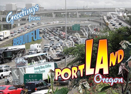 Greetings From PortLAnd Postcard