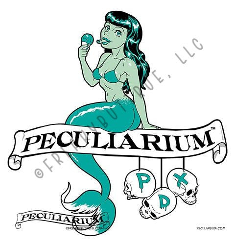 Mermaid with Ice Cream Cone Sticker
