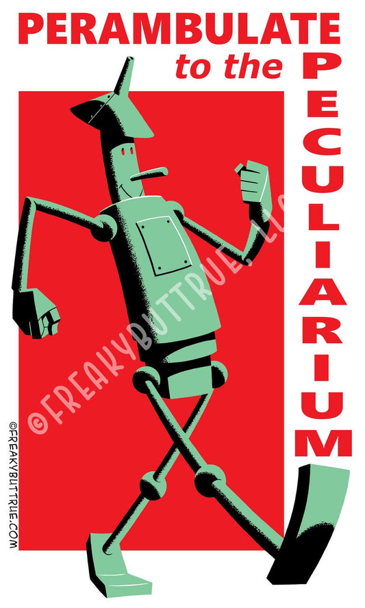 Perambulate Sticker