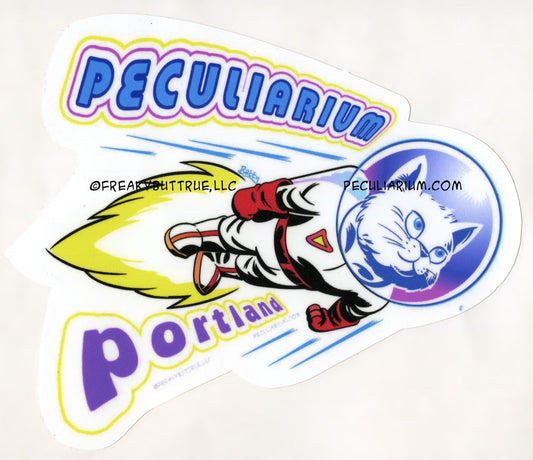 Rocket Cat Sticker