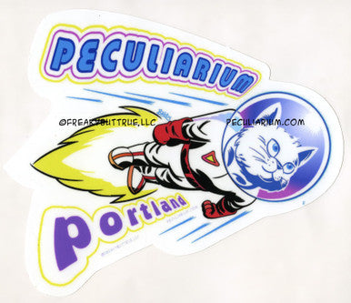 Rocket Cat Sticker