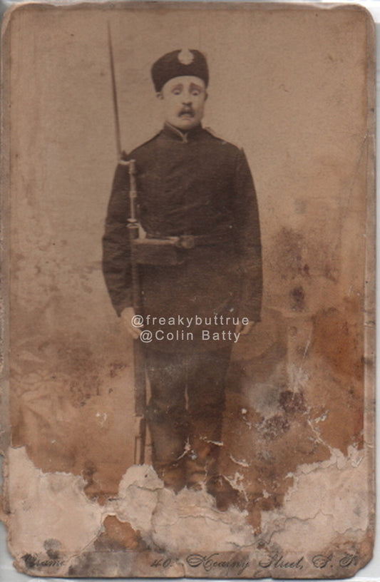 Deteriorating Soldier Print by Colin Batty