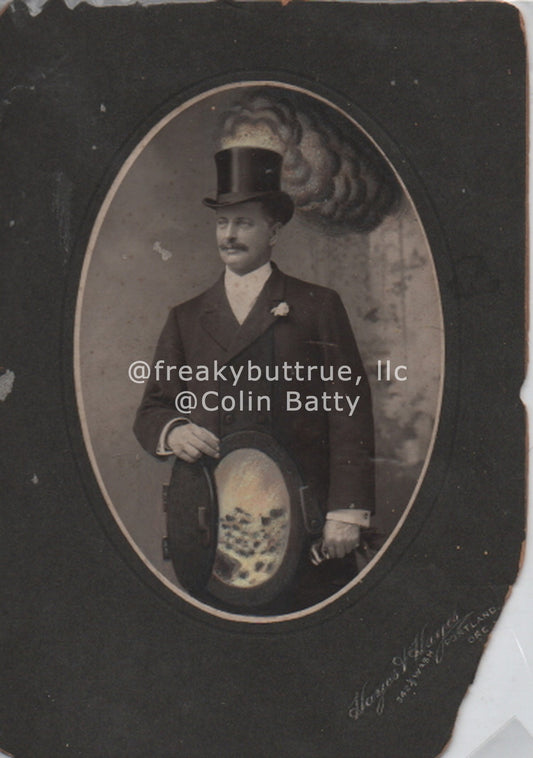 Stovepipe Man Print by Colin Batty