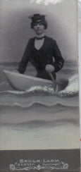 Original vintage cabinet cards modified by Colin Batty.