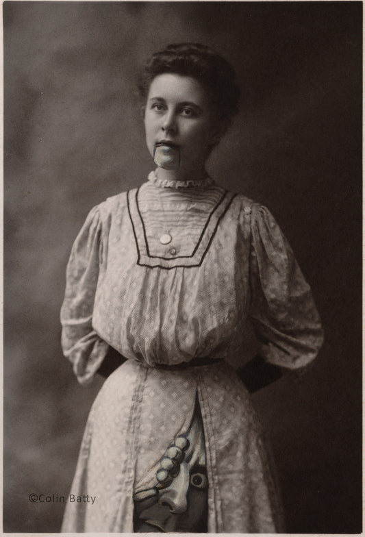 SOLD Original Cabinet Card - CC041 The Seamstress’s Secret
