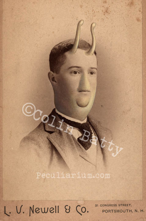 SOLD Original Cabinet Card - CC042 Life at a Slug's Pace
